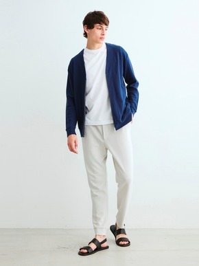 Men's compact pile zip cardigan 詳細画像