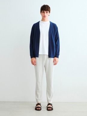 Men's compact pile zip cardigan 詳細画像