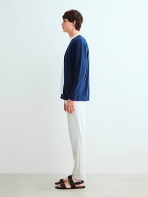 Men's compact pile zip cardigan 詳細画像