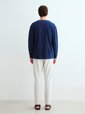 Men's compact pile zip cardigan 詳細画像