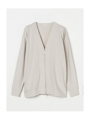 Men's compact pile zip cardigan 詳細画像