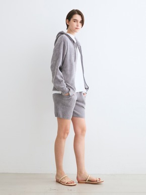 Unisex premium pile shorts 詳細画像