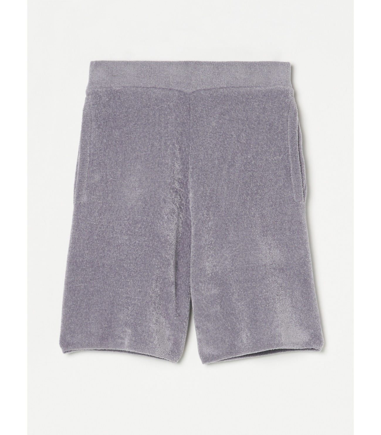 Unisex premium pile shorts 詳細画像 lt grey 2