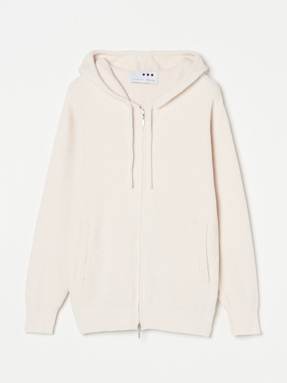 Unisex premium pile l/s zip hoody