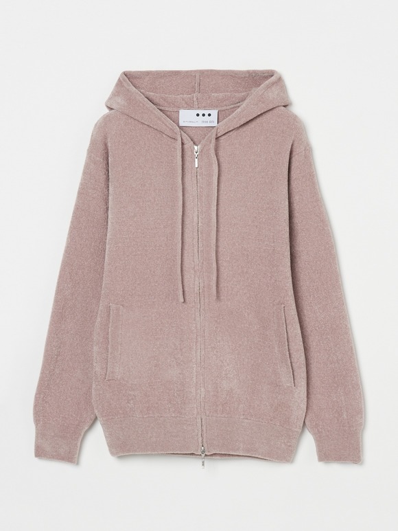 Unisex premium pile l/s zip hoody
