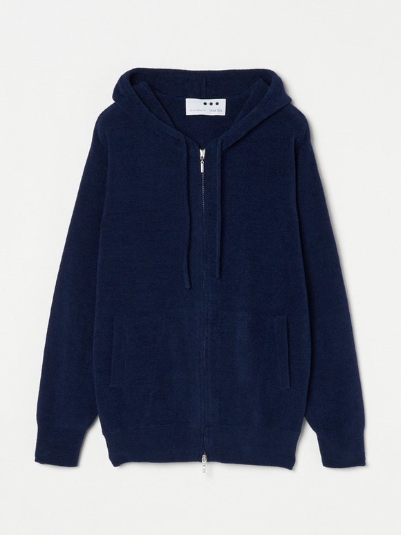 Unisex premium pile l/s zip hoody