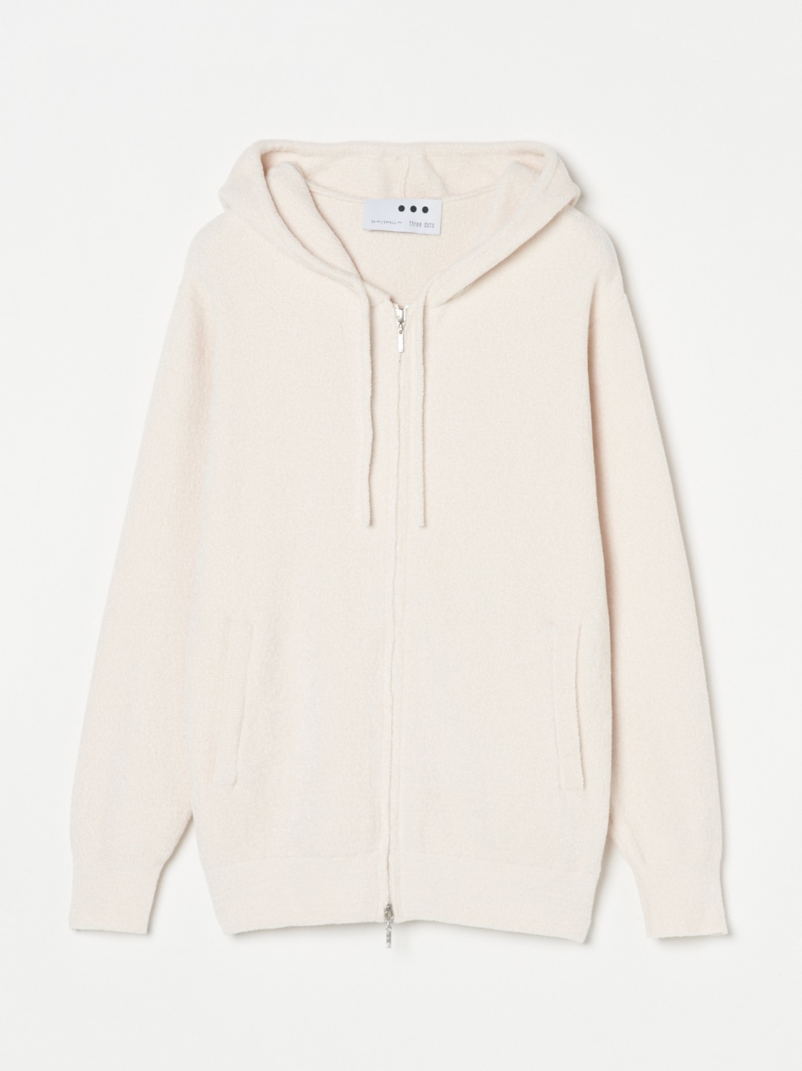 Unisex premium pile l/s zip hoody|スリードッツ オフィシャル