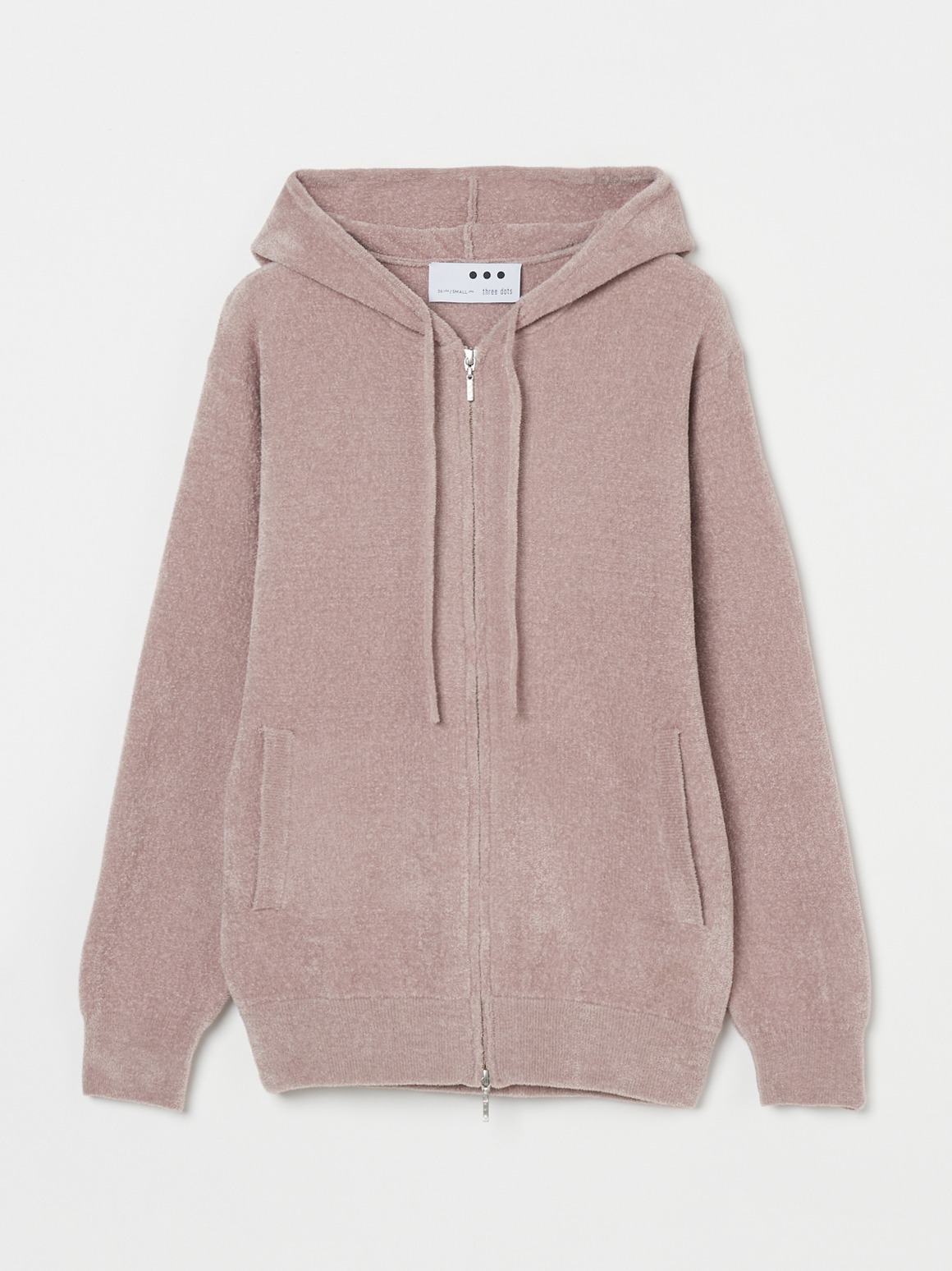 Unisex premium pile l/s zip hoody|スリードッツ オフィシャル
