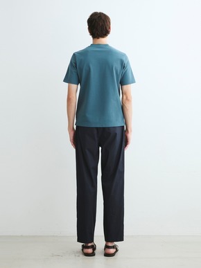 Men's high gauge stretch henley 詳細画像