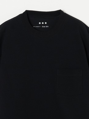 Men's highgauge stretch crewneck 詳細画像