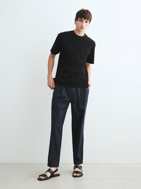 Men's highgauge stretch crewneck 詳細画像