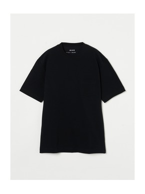 Men's highgauge stretch crewneck 詳細画像
