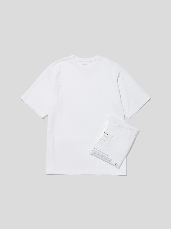 【unisex】2 pack t-shirts modern fit