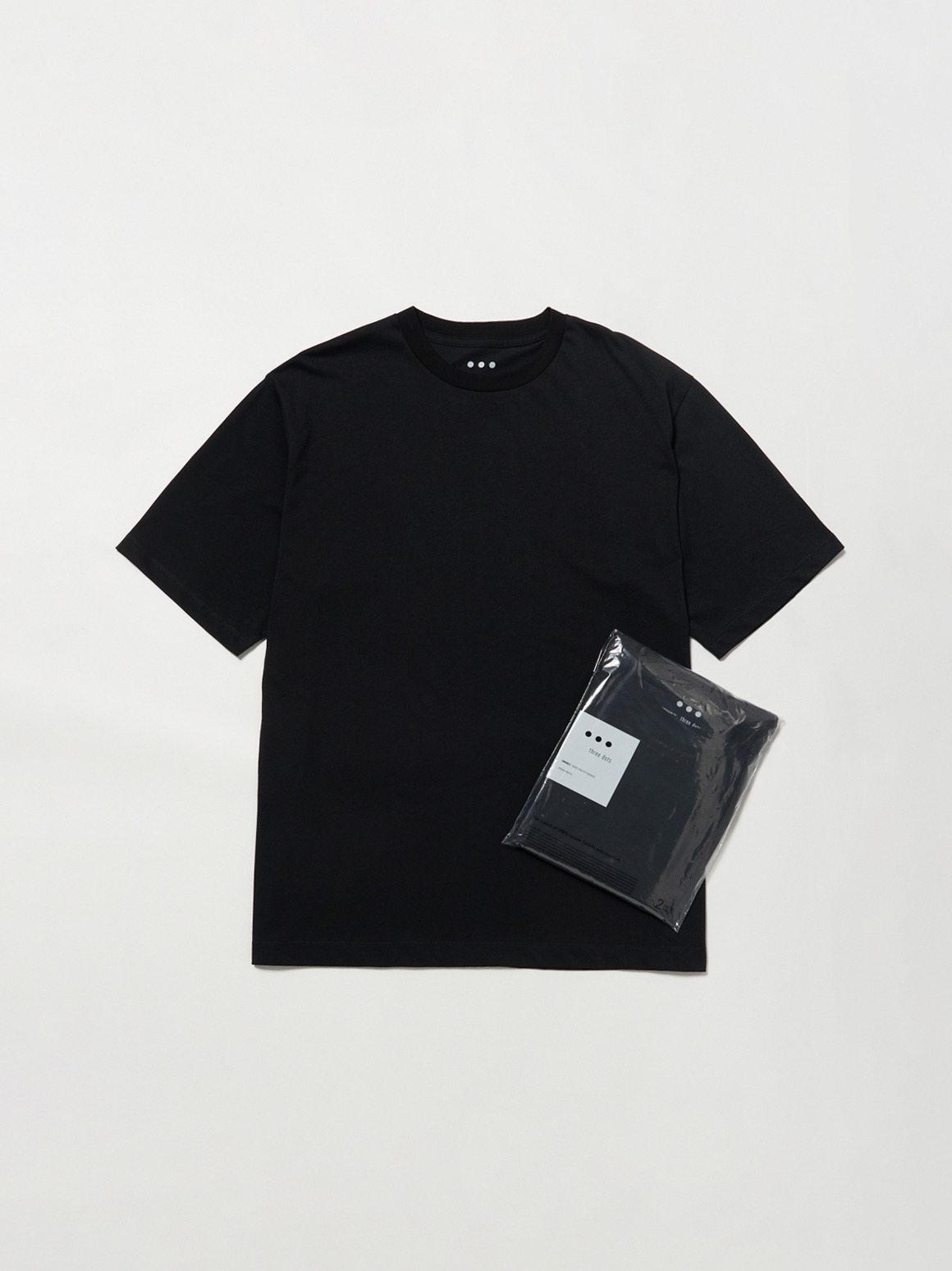 Unisex 2pack tee shirt｜スリードッツ オフィシャルオンラインショップ