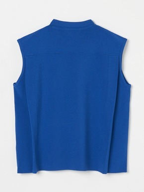 Sleek sweater sleeveless tops 詳細画像