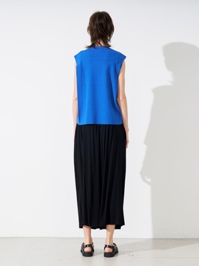 Sleek sweater sleeveless tops 詳細画像