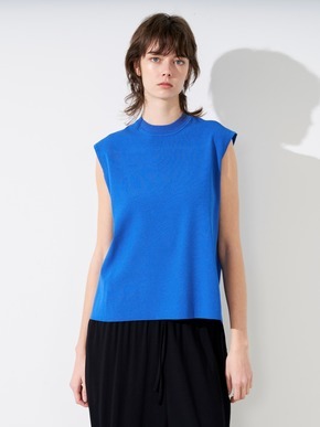 Sleek sweater sleeveless tops 詳細画像