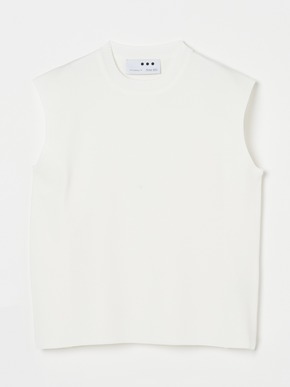 Sleek sweater sleeveless tops 詳細画像