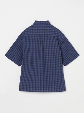 Men's ripple check s/s shirts 詳細画像