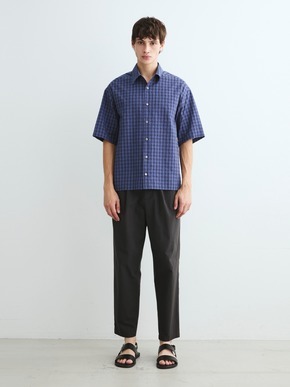 Men's ripple check s/s shirts 詳細画像