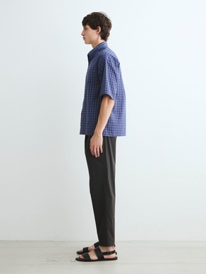 Men's ripple check s/s shirts 詳細画像