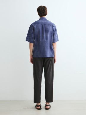 Men's ripple check s/s shirts 詳細画像