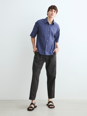 Men's ripple check s/s shirts 詳細画像