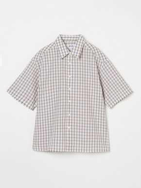 Men's ripple check s/s shirts 詳細画像