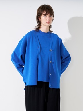 Sleek sweater button cardigan 詳細画像