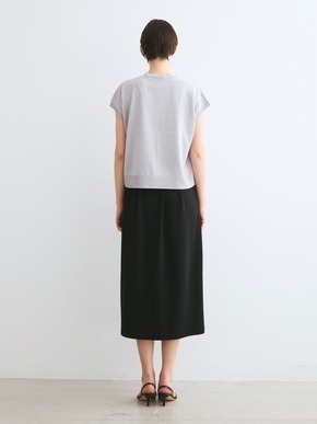 Washable cotton silk s/s top 詳細画像