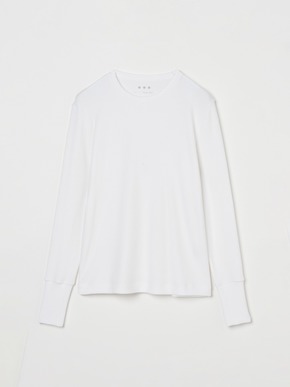 Souffle cotton l/s tee 詳細画像