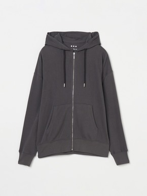 Souffle cotton zipup hoody 詳細画像