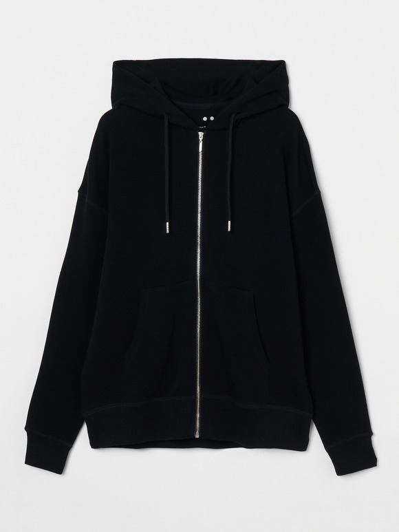 Souffle cotton zipup hoody