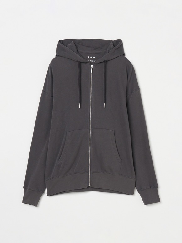 Souffle cotton zipup hoody