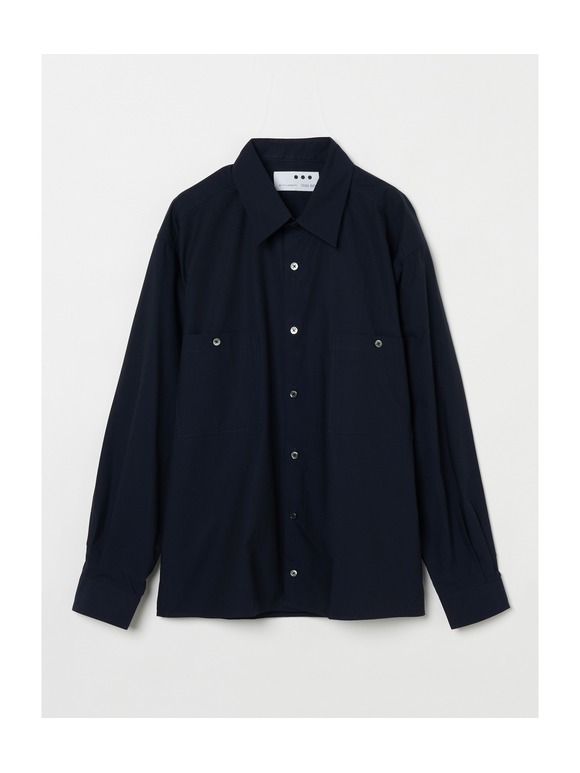 Men's 60/1 typewriter double pocket shirts