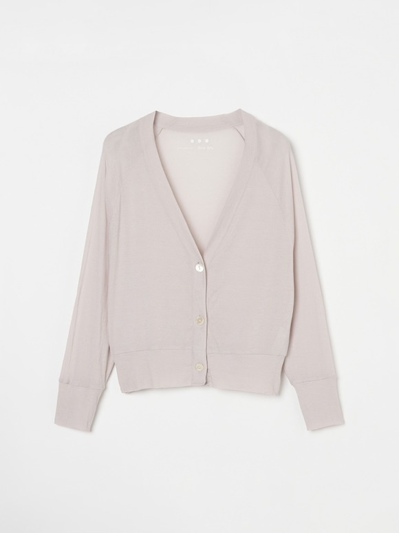 Soft see-through cardigan