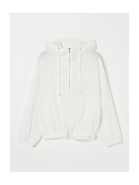 See-throgh blouson