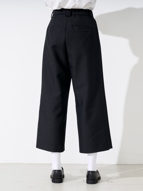 Wool twill wide pant 詳細画像