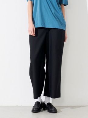 Wool twill wide pant 詳細画像