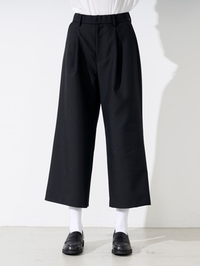 Wool twill wide pant 詳細画像