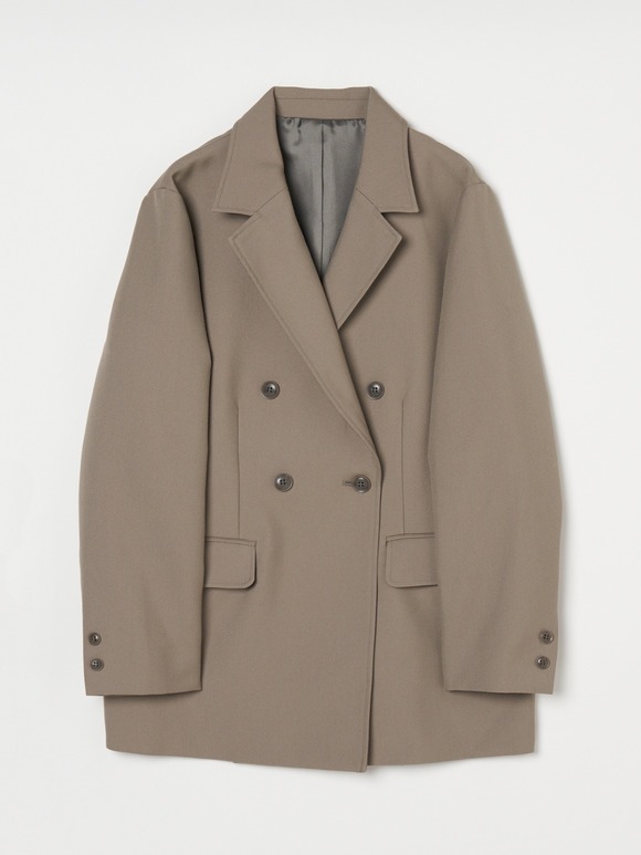 Wool twill jacket