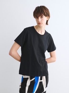 Powdery cotton s/s crew T 詳細画像