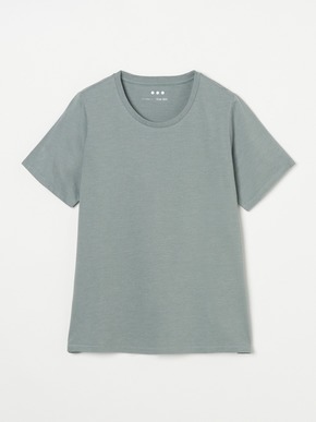 Powdery cotton s/s crew T 詳細画像