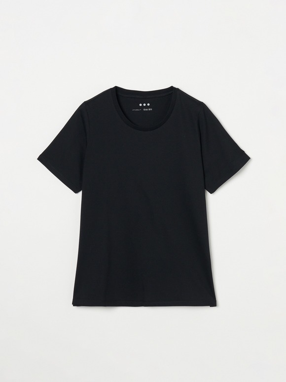 Powdery cotton s/s crew T