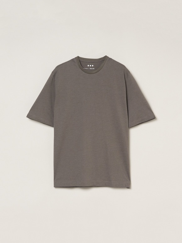 Men's powdery cotton s/s crew T