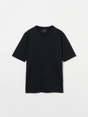 Men's powdery cotton s/s v neck T 詳細画像