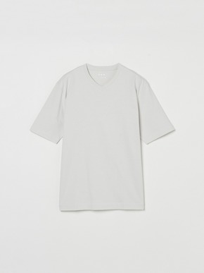 Men's powdery cotton s/s v neck T 詳細画像