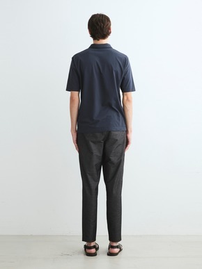 Men's powdery cotton skipper polo 詳細画像