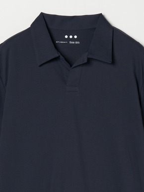 Men's powderycotton skipper polo 詳細画像