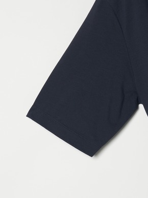 Men's powdery cotton skipper polo 詳細画像